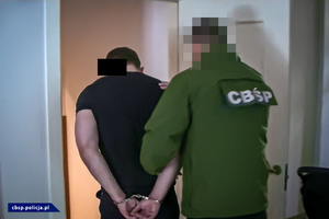 Policjant CBŚP, zatrzymany i przejęte przedmioty