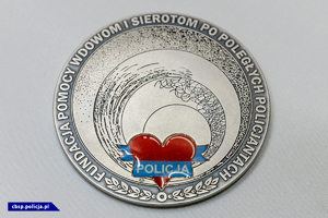 Medal na  25.lecie fundacji