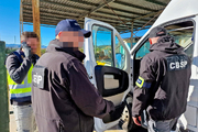 policjanci cbśp i policia nacional z Hiszpanii