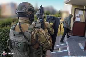 policjanci w trakcie realizacji