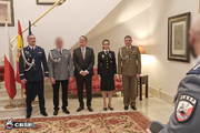 policjant CBŚP odznaczony