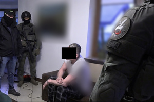policjanci w trakcie działań