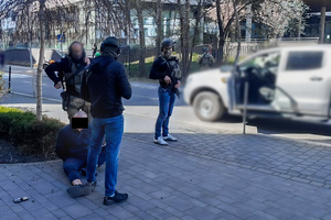 policjanci w trakcie realizacji