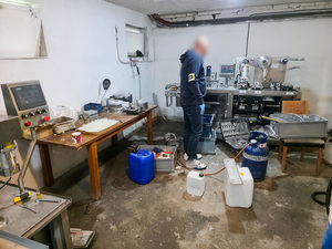 przejęte substancje przez policjantów
