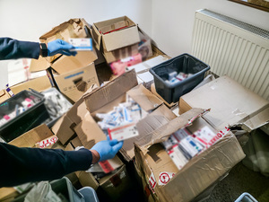 przejęte substancje przez policjantów
