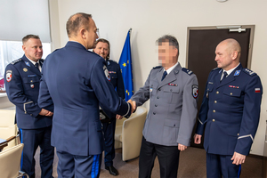 pożegnanie policjanta cbśp