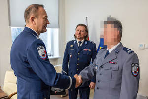 pożegnanie policjanta cbśp