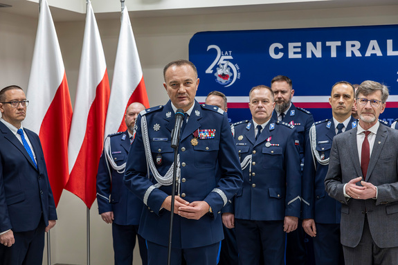 uroczystość w CBŚP