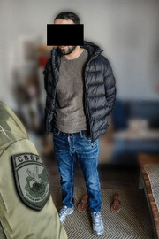 zatrzymany przez policjantów