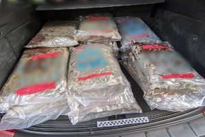 przejęte przedmioty przez policjantów