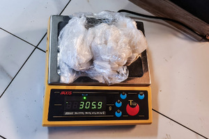 przejęte przedmioty przez policjantów