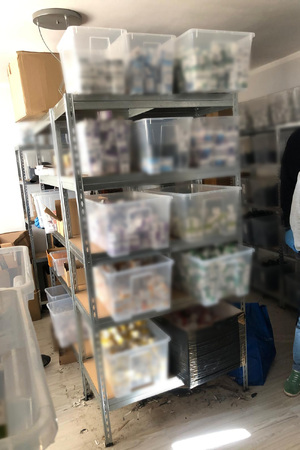 przejęte opakowania