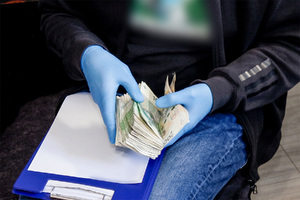 policjanci w trakcie realizacji
