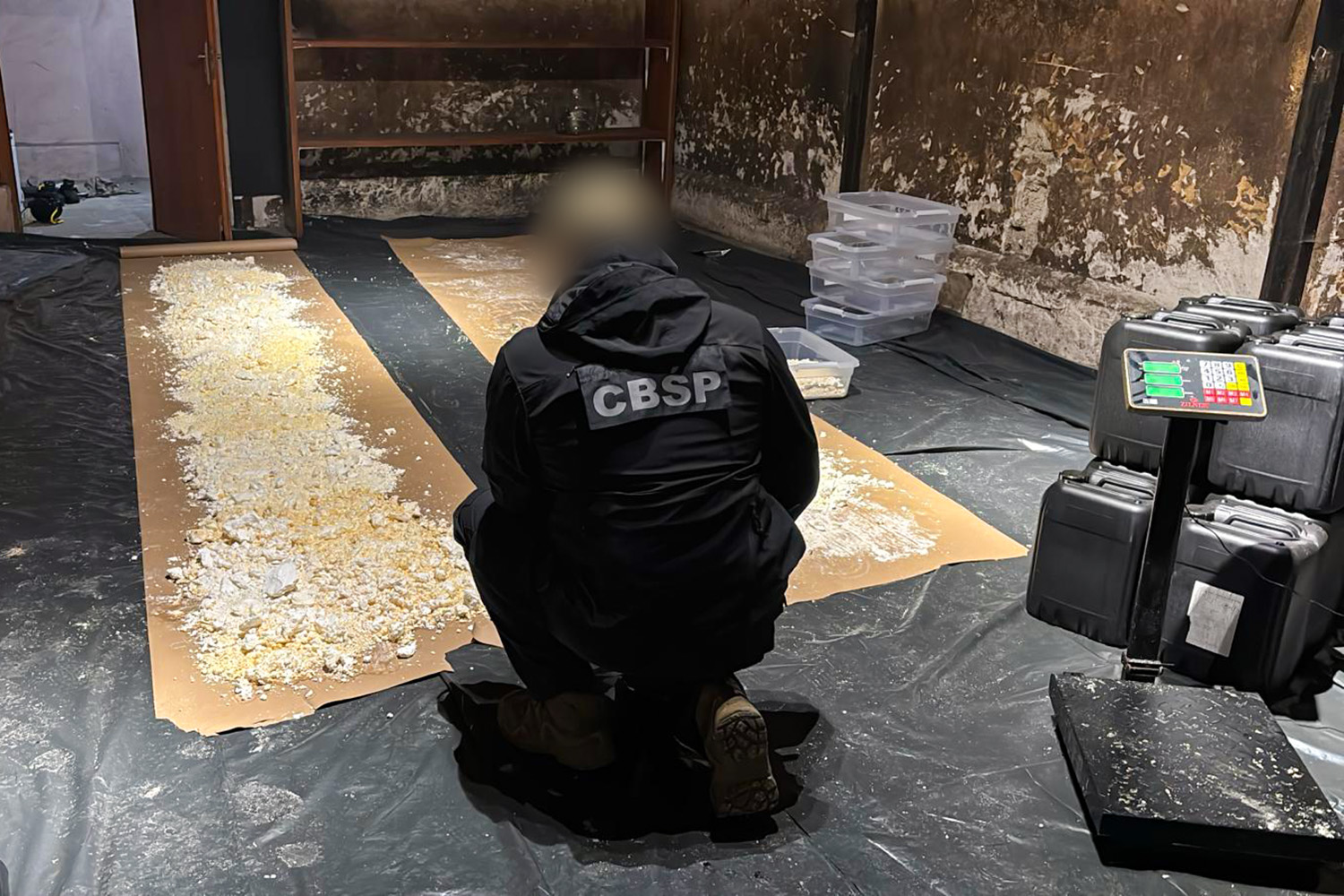 CBŚP i SG zlikwidowały laboratorium narkotyków w województwie śląskim